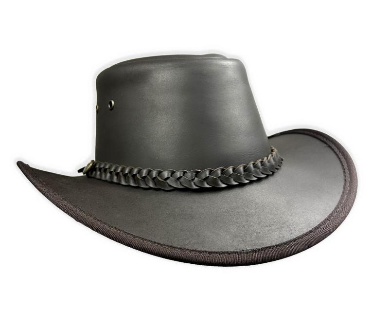 Rustwood Läderhatt Unisex L