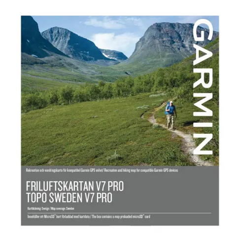 Garmin Friluftskartan V7 PRO Sweden