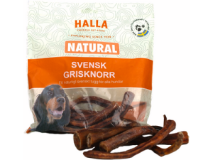Hundtugg Halla Svensk grisknorr 180g