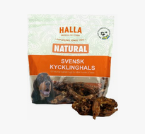 Hundtugg Halla Svensk kycklinghals 180g