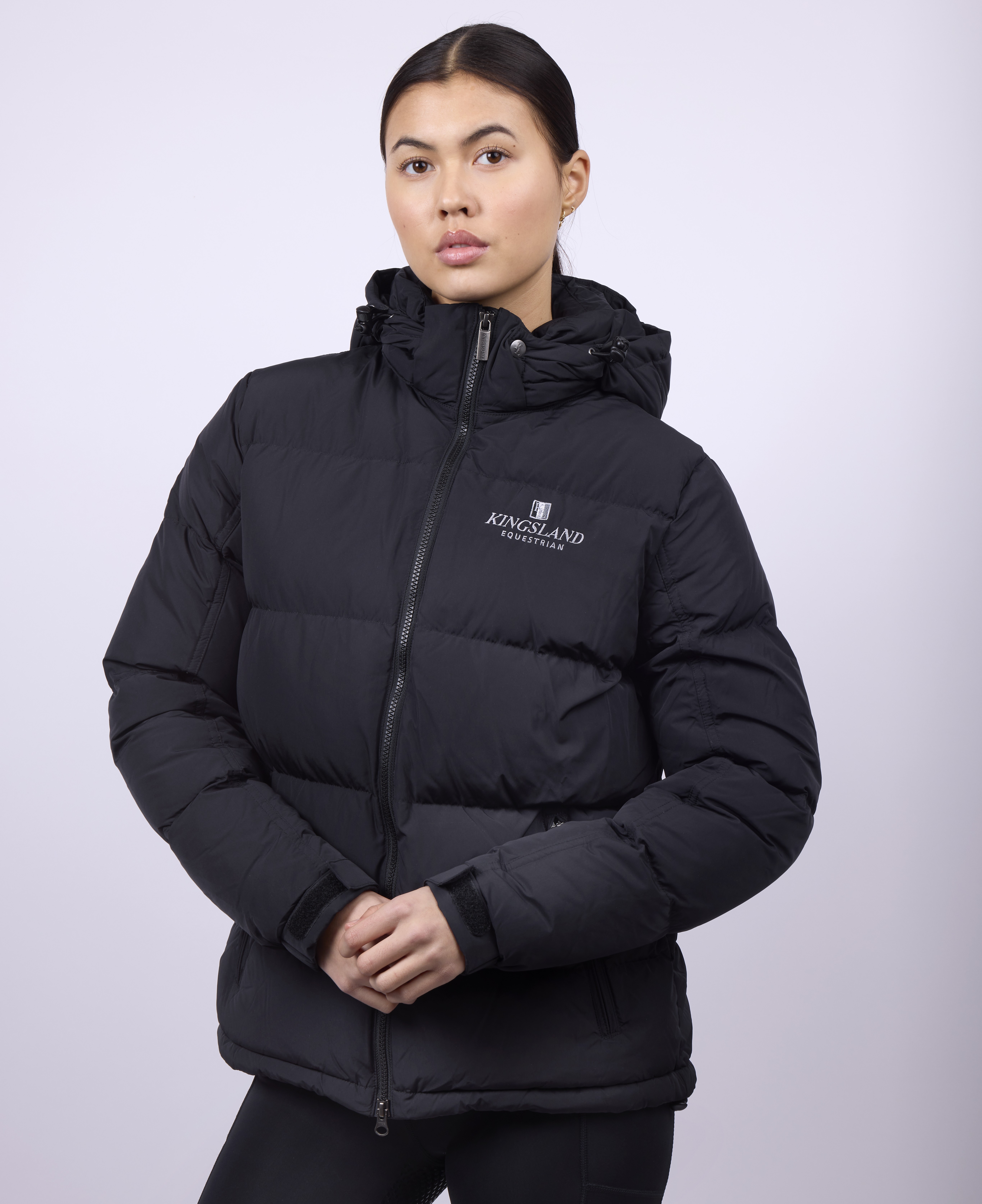 KL CLASSIC DOWN JACKET SVART