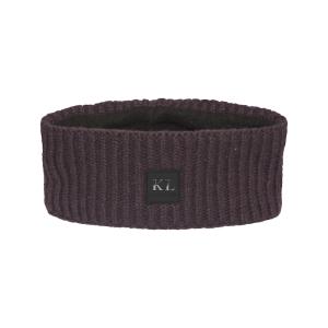 KLELOWYN KNITTED HEADBAND PURPLE PLUM