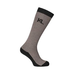 KLAudrey Woolmix Socks Brown Iron