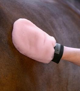 Lucky Grooming Glove Pink