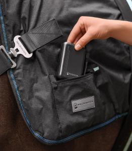 Powerbank till värme- och massagetäcke