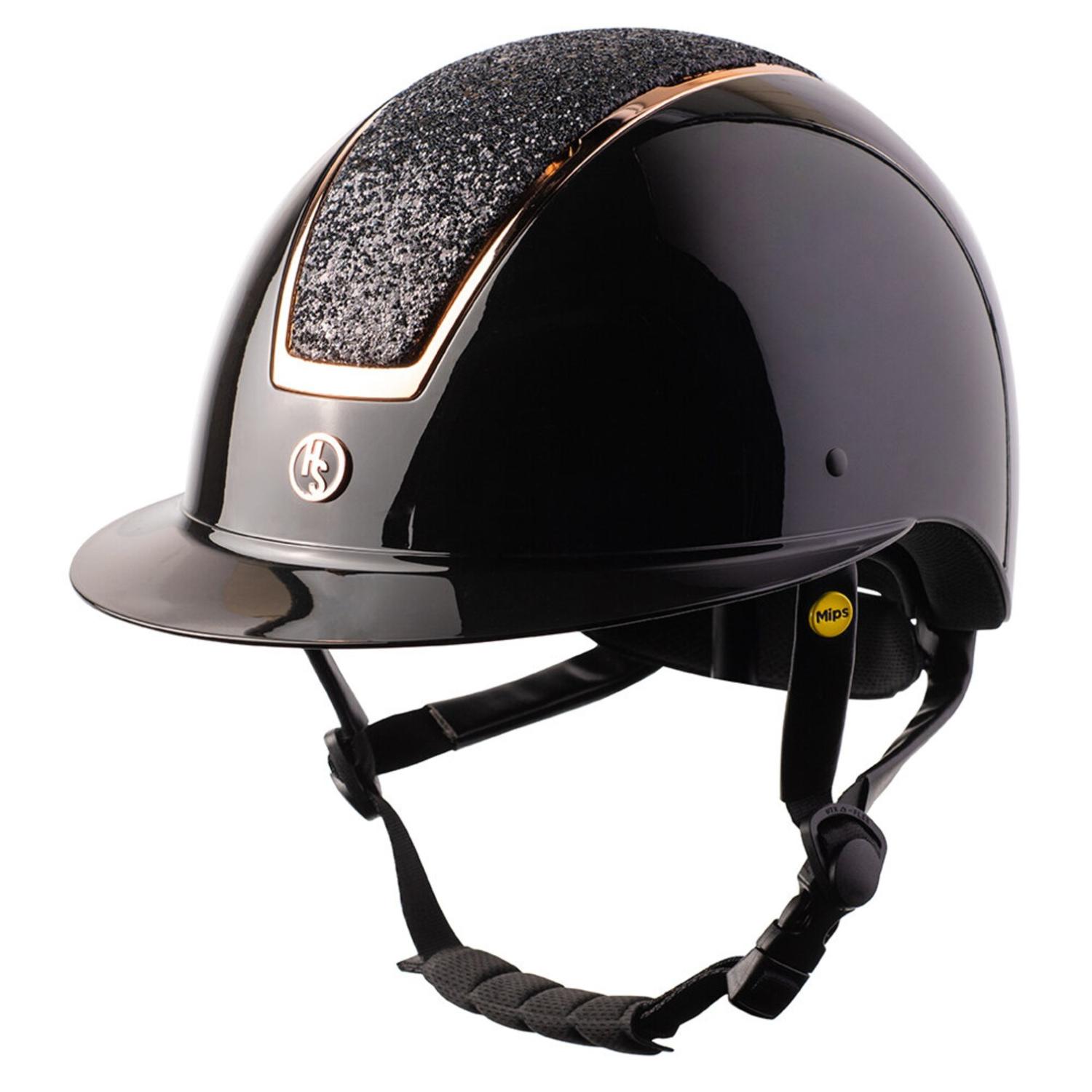 HS MIPS VISION GLITTER GOLDEN CHROME RIDHJÄLM