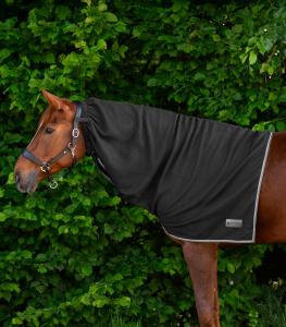 Economic Fleece Neck Rug Svart