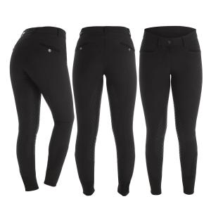 Horselife Safir High Knee Silicon Svart