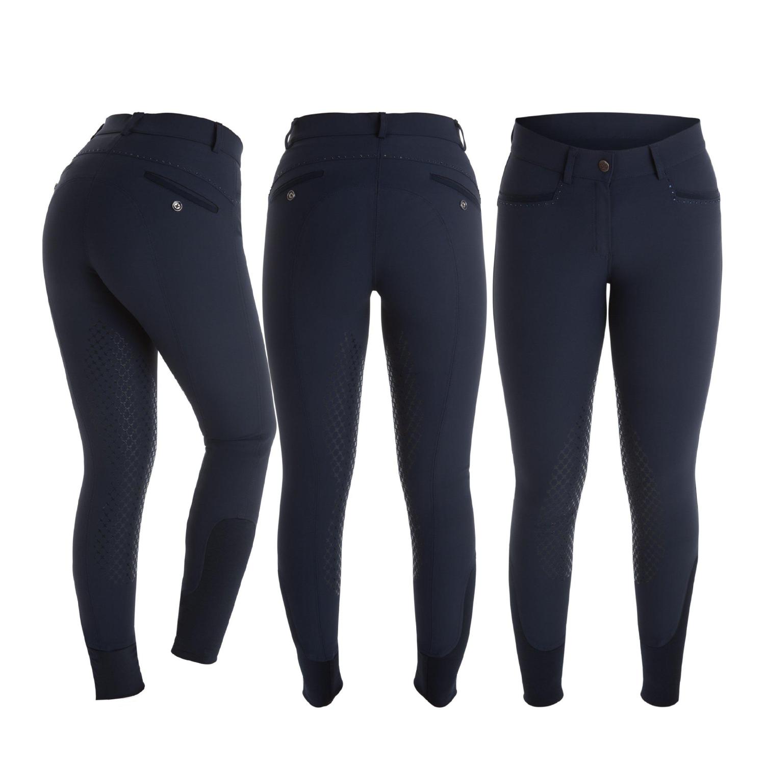 Horselife Safir High Knee Silicon Marin