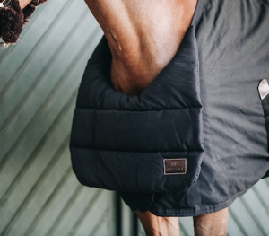 KENTUCKY HORSE BIB SUMMER SVART