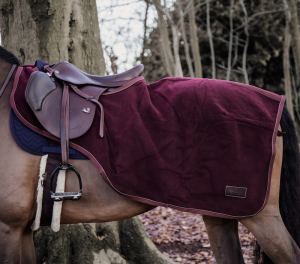 RIDING RUG HEAVY FLEECE BORDEAUX
