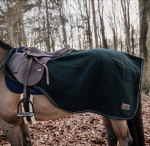 RIDING RUG HEAVY FLEECE PINE GREEN