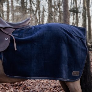 QUARTER RUG HEAVY FLEECE NAVY