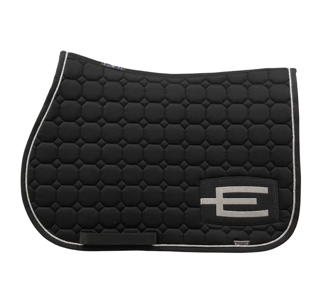 EQUILINE E-LOGGA SCHABRAK SVART/GLITTERSILVER
