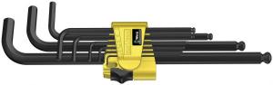 WERA 950 PKL/9 insexnyckelsats tum/kula1 x 5/64...