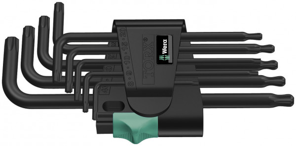 WERA 967 PKL/9 insexnyckelsats torx/kula 1 x TX...