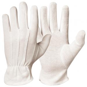 0470, Bomullshandskar Vinyl/PVC-prickar i innerhand