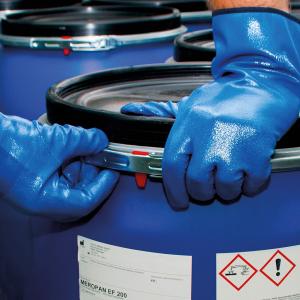 0630W, Kemikalieresistent handske Chemstar® Nitril Fodrad