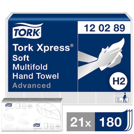 Tork (120289) Xpress Mjuk Multifold Handduk Advanced H2