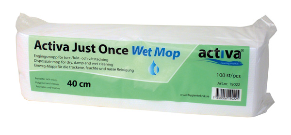Activa Just Once Wet Mop engångsmopp