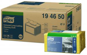 Tork Premium Färgkodad duk Gul