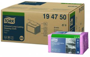 Tork Premium Färgkodad duk Röd