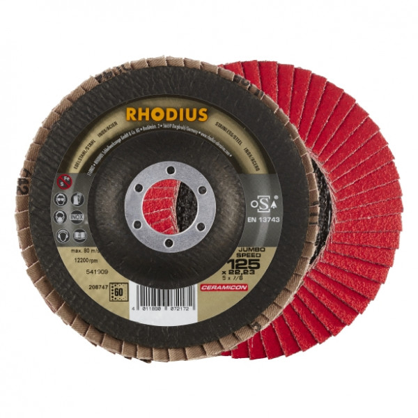 RHODIUS CERAMICON Jumbo Speed 125mm