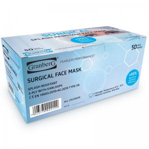 Kirurgiskt munskydd typ IIR, 50st/fp