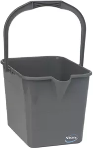 Vikan (375018) Svabbhink ,15 Liter, Grå