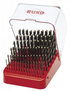RUKO Borrset 1-10mm x 0,10, 91delar