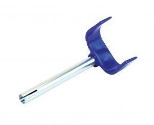 Handledstöd Blå till ½-lång sopborste