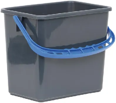 6L Hink Grå med färgkodade handtag.