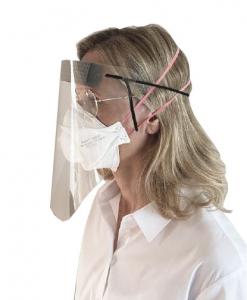 Visir, CE-märkta klass 1-visir enligt EN166 5st/förp