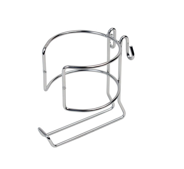 Flaskhållare Robust Rostfri Vägg/Vagn komplett