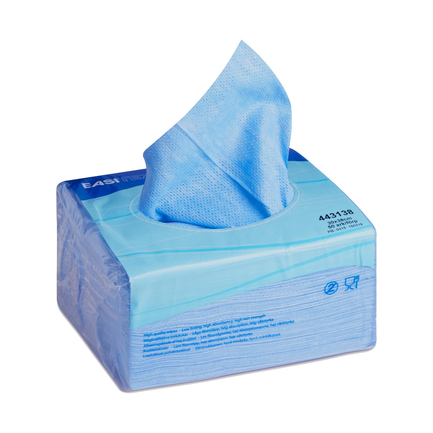 EasiTex städduk 38x30cm Blå