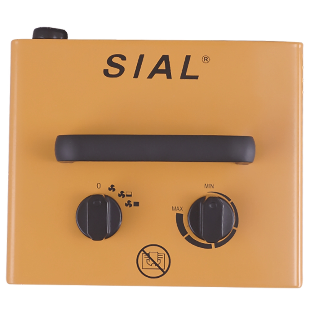 VÄRMEFLÄKT MINI FYRKANTIG 2KW