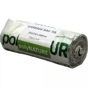 PolyNATURE SOPSÄCK 50-70L 600x900mm vit