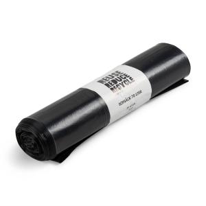 Sopsäck svart 70L med 40my