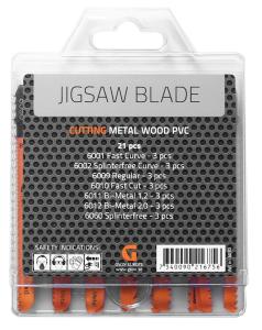 Sticksågblad Set 21 pcs