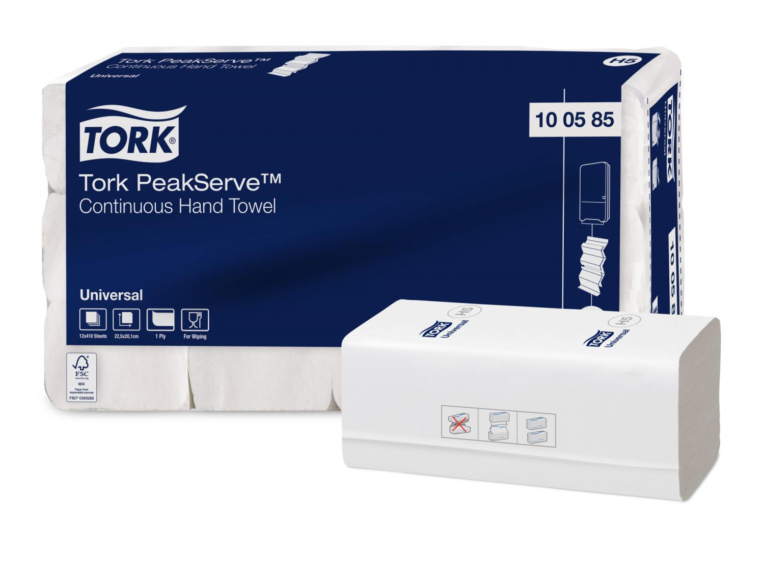 Tork PeakServe (100585) Continuous Handduk H5