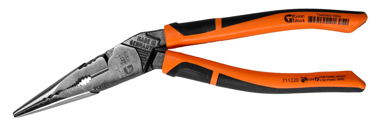 Ergonomisk kraftspetsstång 220mm