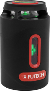 Krysslinjelasersats grön LL5505 med 1x360° horis.