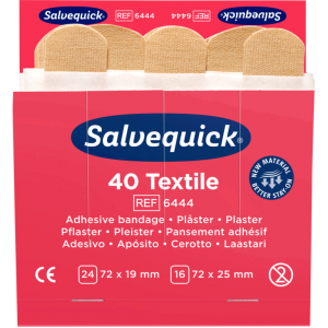 Plåster Textil (6444). Refill till Cederroths plåsterautomater och förstahjälpentavlor