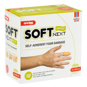 Soft Foam Bandage (Beige) 6cm x 4,5m - Snögg