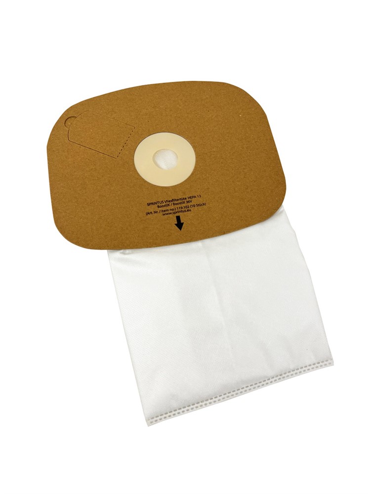 Sprintus BoostiX Fleece Filterpåse HEPA13 10-pack