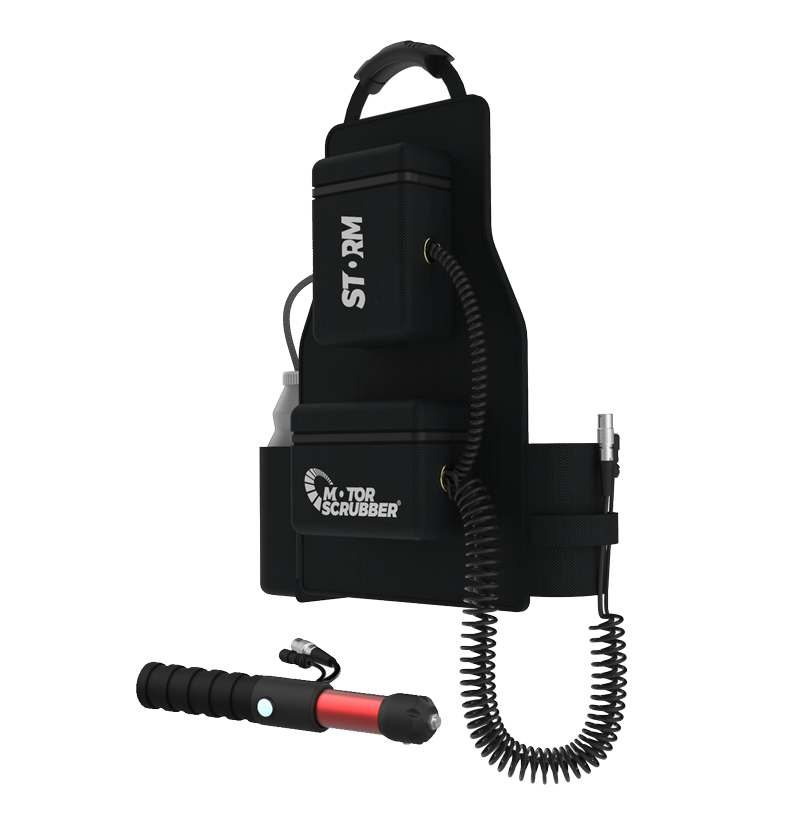 Motorscrubber STORM komplett