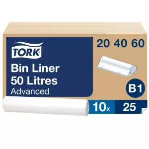 Insatspåse Tork B1 (204060), 50L 615x895mm, 32my, transparent