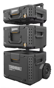 Toughbuilt Verktygslådor StackTech Startset 3 delar med hjul
