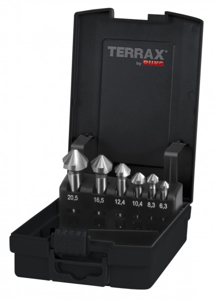 RUKO Terrax Försänkarsats 6,3-20,5mm