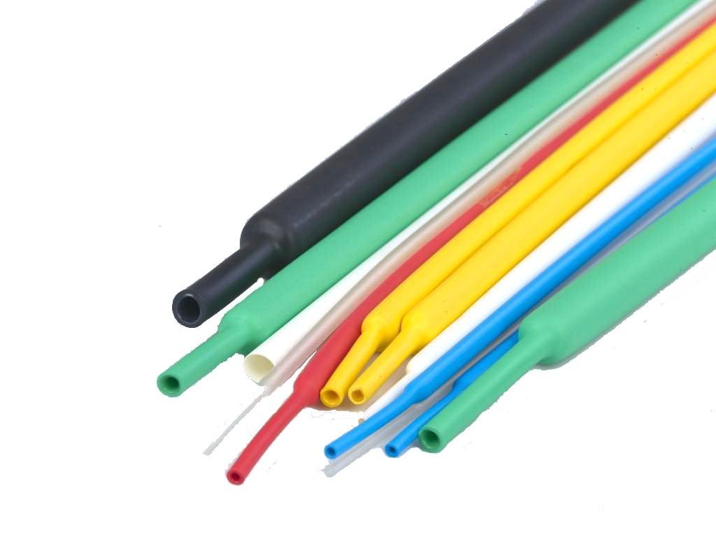 Krympslang 3:1 med lim 9/3mm, 50m/rl